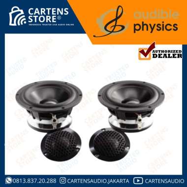 Speaker 2 Way Audible Physics RG 100.50 By Cartens-Store Hitam Silver