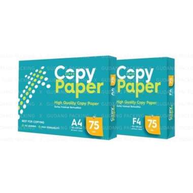 [RIM] Kertas Printer Hvs Putih A4 F4 75 gsm - Copy Paper MURAH F4