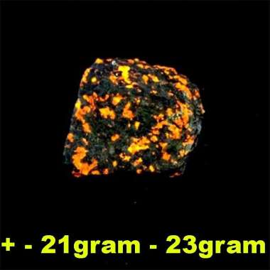 natural batu Alam Terang Yooperlites Flamestone meteor original Bersinar Di Bawah UV Poles Batu Api 