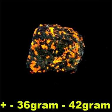 natural batu Alam Terang Yooperlites Flamestone meteor original Bersinar Di Bawah UV Poles Batu Api 