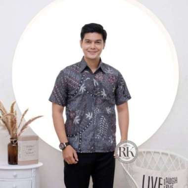 SALE !! Baju Batik Pria Seragam Batik Murah Terjangkau Seragam Nikahan kode i L