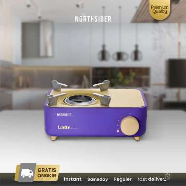 Kompor Gas Portable moka pot BBQ Hot pot Camping Latte Cassette BDZ150 Blueberry