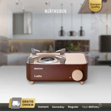 Kompor Gas Portable moka pot BBQ Hot pot Camping Latte Cassette BDZ150 Choco