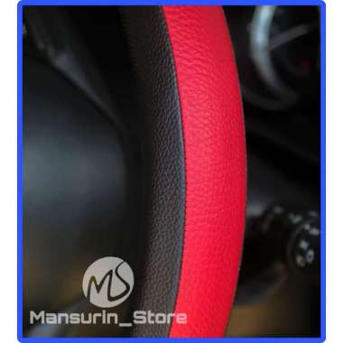 Sarung Stir Setir Cover Stir Pelindung Steer Mobil Suzuki Swift Merah