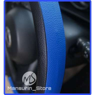 Sarung Stir Setir Cover Stir Pelindung Steer Mobil Suzuki Swift Biru
