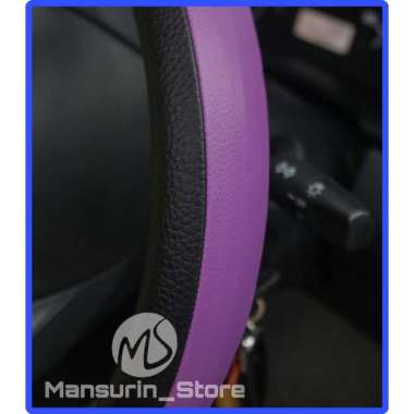 Sarung Stir Setir Cover Stir Pelindung Steer Mobil Suzuki Swift Ungu