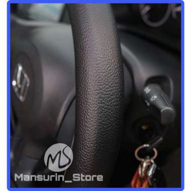 Sarung Stir Setir Cover Stir Pelindung Steer Mobil Suzuki Swift Hitam Polos