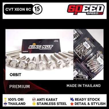 Baut CVT Xeon RC Premium Baut Hx Premium Probolt Thailand Stainless King Nut Orbit