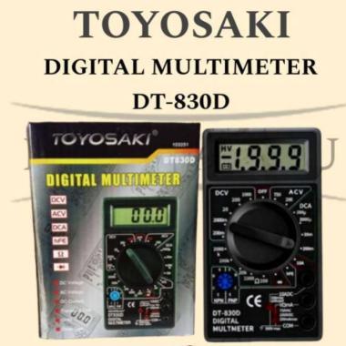 Original multitester digital toyosaki multitester DT-830D Multi tester