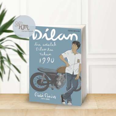 Buku Novel Remaja Original Best Seller Dia Adalah Dilanku 1990 New
