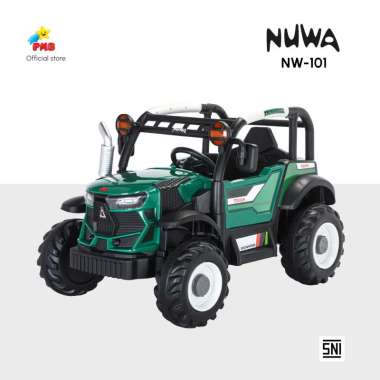 Mainan Anak Mobil Aki Nuwa NW101 – PMB Toys Hijau