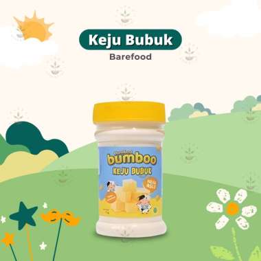 Bumboo Bubuk MPASI - Bubuk Keju - Bubuk Ikan Teri - Bubuk Ati Ayam - MPASI Anak BUMBOO Keju