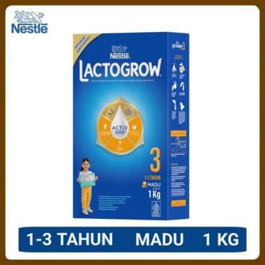 Nestle LACTOGROW 3 Madu 1 KG Susu Anak 1-3 Tahun Box 1 KG
