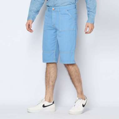 2nd RED Celana Pendek Skena Denim Chambay Biru Muda 162404 M
