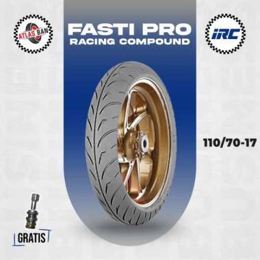 Ban Tubles Motor Racing Compound IRC FASTI PRO 110/70 Ring 17
