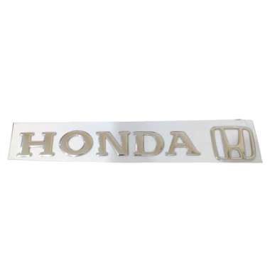 EMBLEM LOGO TULISAN 3D HONDA+LOGO H TIMBUL HONDA Honda sepasang gold