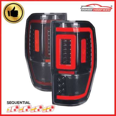 STOP LAMP - FORD RANGER 2012 - 2021 - BLACK - SEQUENTIAL