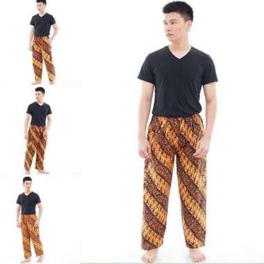 CELANA PANJANG BATIK SOGAN PRIA WANITA
