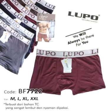 CD BOXER LUPO - Ecer (Beli 3 dapat BOX) BOXER LUPO L