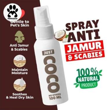 Petglow Just Coco 100ml VCO for Cats and Dogs Spray Anti Jamur