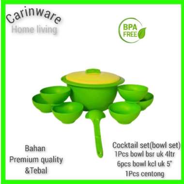 Carinware Cocktail Set Cocktail Set Hijau