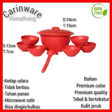 Carinware Cocktail Set Cocktail Set Merah