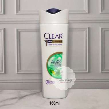 Promo Harga Clear Men Shampoo Anti Dandruff Cool Sport Menthol 160 ml - Blibli