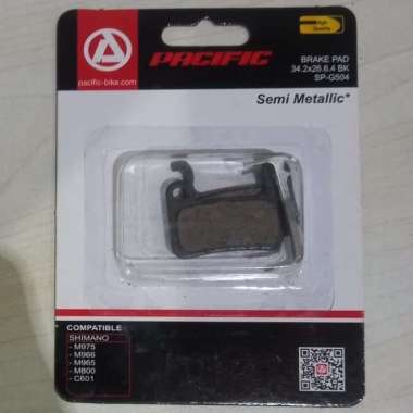 Kampas Rem Cakram - Disc Brake Pad Hydraulic Sepeda Shimano Merk Pacific G504
