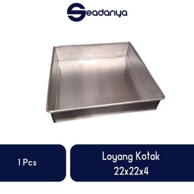 Loyang Kotak 22x22x4-Loyang /Loyang Terbaru/Loyang/Loyang Ukuran 22x22x4/Loyang Terlaris/Loyang Term