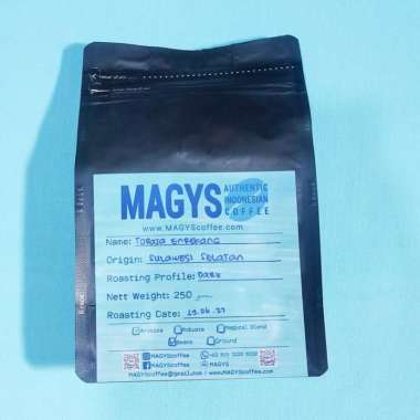 Kopi Arabica Toraja Enrekang 250 gr, biji/bubuk Biji