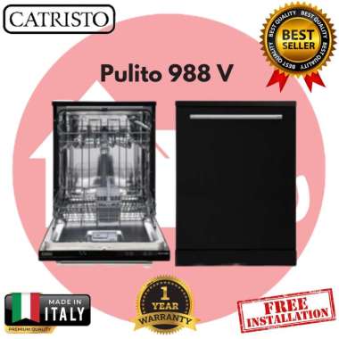 Dishwasher Catristo Pulito 988 V Freestanding Dishwasher