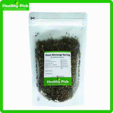 Basil Leaves / Daun Kemangi / Daun Kemangi Kering 500gr - Healthy Pick