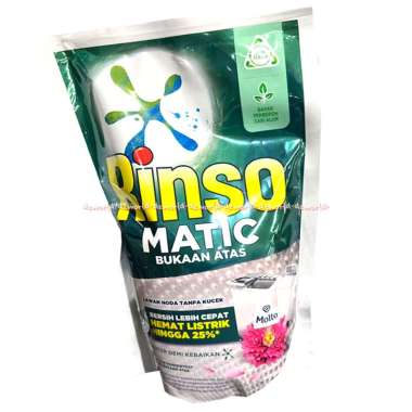 Rinso Matic Liquid 700ml Bukaan Atas Rinso Hijau Mesin Cuci Atas Sabun Cuci Cair Untuk Mesin Cuci Bu