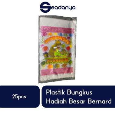 Plastik Bungkus Hadiah Besar LENGKAP-Bingkisan Souvenir/Kado/Ulang Tahun/Acara/Pernikahan Bernard