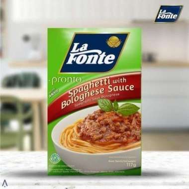 LA FONTE PRONTO SPAGHETTI WITH BOLOGNESE SAUCE 105GRX2