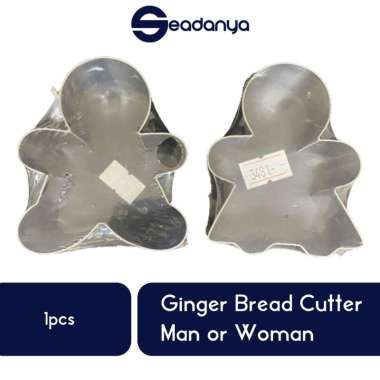 Ginger Bread Cookies Cutter Boy/Girl 1pcs-Alat Pemotong/Pencetak Kue/Cake/Brownies-Stainless Steel B