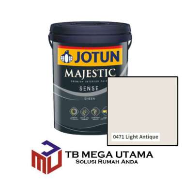 Jotun Majestic Sense 0471 Light Antique 2,5 Liter | Cat Decorative Tembok Interior