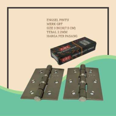 GRT Engsel 3 inch engsel PINTU Jendela Rumah