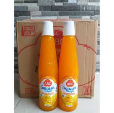 Cod / ABC sirup squashd delight jeruk florida 450 ml 1 dus isi 12 botol / Sirup ABC squash delight j