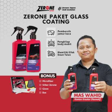 [ NEW EXCLUSIVE LAUNCH ] Paket Pengkilap Body Mobil Motor Pembersih Jamur Kaca Paket GLASS COATING Z