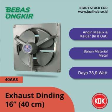 Exhaust Fan Dinding 16 in KDK - 40AAS Paling Diminati