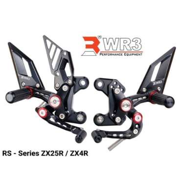 Footstep underbone wr3 zx25r tipe rs underbone step depan kawasaki zx25rr zx4r