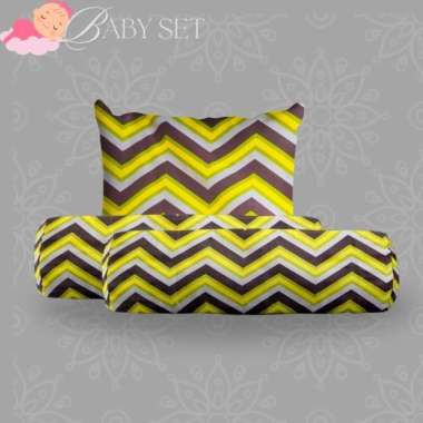 Bantal & Guling bayi Set motif empuk & imut LP Bantal Saja Kinkels