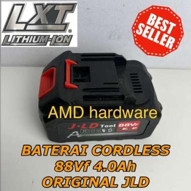 NAGAWA BATERAI Battery Bor Cordless Impact Wrench Socket 21V 21-48-88 Volt Model LXT Batere JLD 88Vf