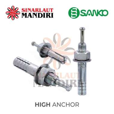 High Anchor / Hit Anchor Sanko M 10 x 120 STEEL
