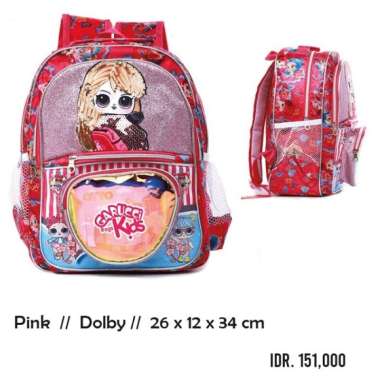 Tas LOL Ter Tas Ransel sekolah anak perempuan bagus ori GRC