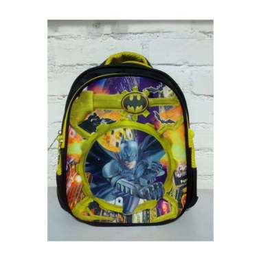 Tas ransel 10" BATMAN anak sekolah PG laki-laki - Kuning Kuning