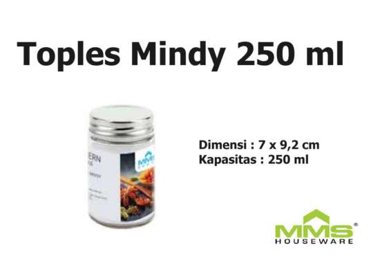 MMS Toples Mindy Kaca, Ukuran 250 ML