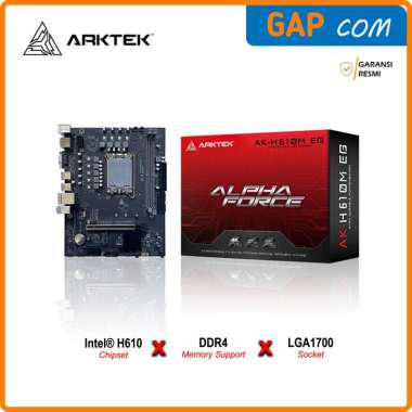 Motherboard Arktek Alfa Force AK-H610MB EG (LGA1700, Intel H610, DDR4)