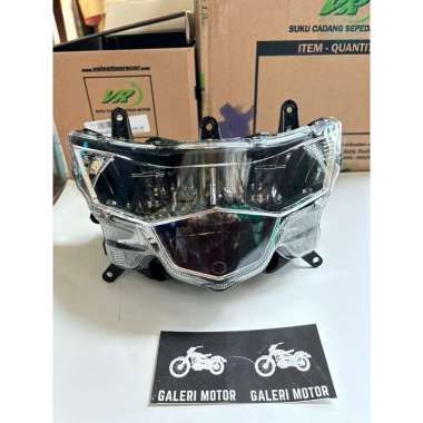 lampu depan mio soul gt 125 blue core + led Lampu depan head lamp atau reflektor soul gt 125 led new